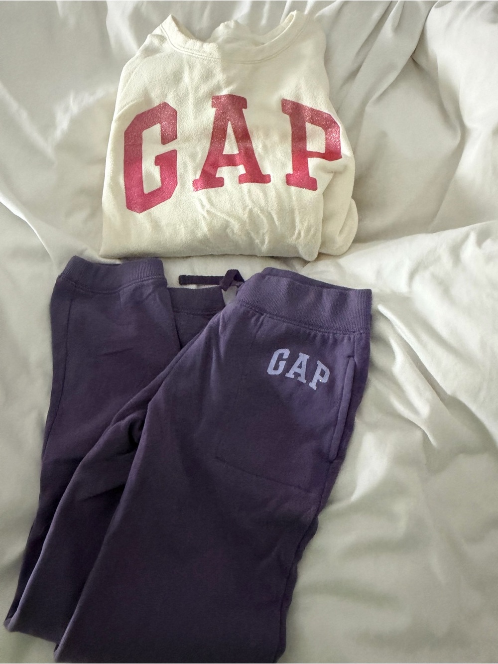 GAP Kids Lavender Pullover Sweatshirt